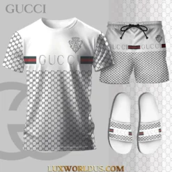GUCCI Premium T-Shirt & Shorts x Slides Hot Trend 2025 LUX-TX+STK-0PBKC7NP1