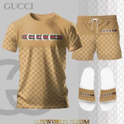 GUCCI Premium T-Shirt & Shorts x Slides Hot Trend 2025 LUX-TX+STK-0VEEWSQJL