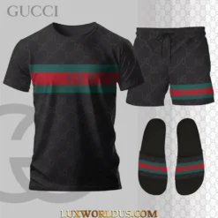 GUCCI Premium T-Shirt & Shorts x Slides Hot Trend 2025 LUX-TX+STK-0IRK7TBQB