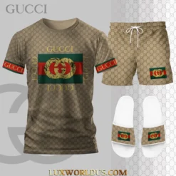 GUCCI Premium T-Shirt & Shorts x Slides Hot Trend 2025 LUX-TX+STK-0X6TWHVGL