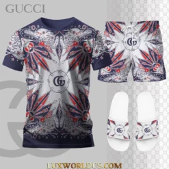 GUCCI Premium T-Shirt & Shorts x Slides Hot Trend 2025 LUX-TX+STK-0WPQT0V2X
