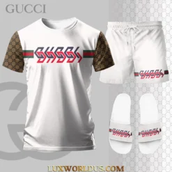 GUCCI Premium T-Shirt & Shorts x Slides Hot Trend 2025 LUX-TX+STK-09KTWGVBX