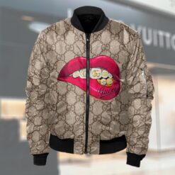 Limited Edition GUCCI Bomber Jacket for Men And Women MRS-BMJ-000EEQZI6WC