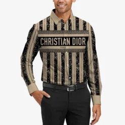CHRISTIAN DIOR Premium Long Sleeve Button Shirt MRS-CCY-DIOR271114