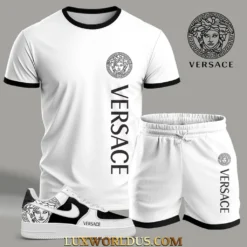 VERSACE Premium T-Shirt & Shorts Match AF1 Sneaker Hot 2025 LUX-TX+STK-0JQHVUUDN