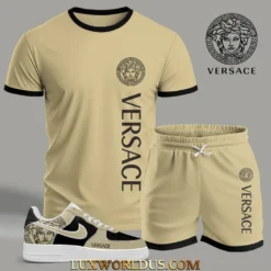 VERSACE Premium T-Shirt & Shorts Match AF1 Sneaker Hot 2025 LUX-TX+STK-0EI0MDB1S