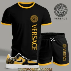 VERSACE Premium T-Shirt & Shorts Match AF1 Sneaker Hot 2025 LUX-TX+STK-0D9ZVIUMI