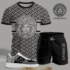 VERSACE Premium T-Shirt & Shorts Match AF1 Sneaker Hot 2025 LUX-TX+STK-0R3PLQR7F
