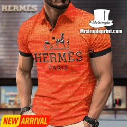 [NEW] Premium HERMÈS Polo Shirt 2024 MRS- PO-20036MDBXX9B
