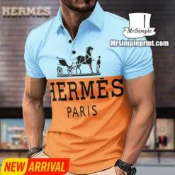 [NEW] Premium HERMÈS Polo Shirt 2024 MRS- PO-2003GLVQWOVB