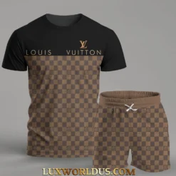 LOUIS VUITTON Set T-Shirt & Short Limited Edition Summer  LUX-TX+STK-0EKQ3D5DL