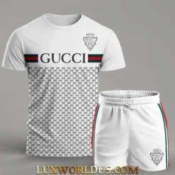 GUCCI Set T-Shirt & Short Limited Edition Summer  LUX-TX+STK-03RQSS1EC