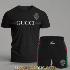 GUCCI Set T-Shirt & Short Limited Edition Summer  LUX-TX+STK-0EKM4JM5W