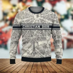 C.DIOR Premium SWEATER Limited Edition Winter 2025 LUX-ZWY-0EB0K2JFJ