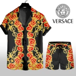 [SUMMER 2025] Limited VERSACE Hawaii Shirt & Short LUX-CY-STK-VS000H1J9HSU0