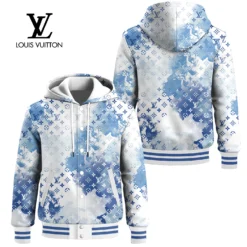 LOUIS VUITTON Premium Varsity Hoodie Jacket 2025 LUX-JH-6QTEIDUD