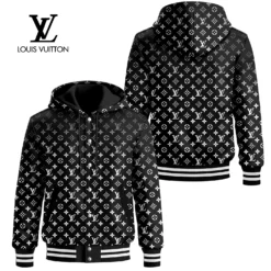 LOUIS VUITTON Premium Varsity Hoodie Jacket 2025 LUX-JH-OQOEPLSG