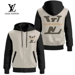 LOUIS VUITTON Premium Varsity Hoodie Jacket 2025 LUX-JH-IBGLIRBA