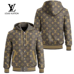 LOUIS VUITTON Premium Varsity Hoodie Jacket 2025 LUX-JH-SVP3BJUY