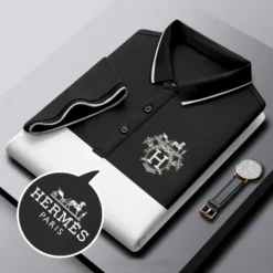[LIMITED] H.E.R.M.È.S Luxury Polo Shirt For Men 2024 LUX-ZPO-000ZHRAKKZK