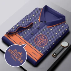 [LIMITED] H.E.R.M.È.S Luxury Polo Shirt For Men 2024 LUX-ZPO-000SFTAYAS5