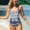 [LIMITED] C.DIOR Luxury Swimsuit 💖 Hot Summer 2025 LUX-LBIK-000C4MLAR44