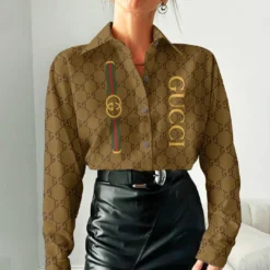 GUCCI Luxury Long Sleeve Button Shirt 2024 LUX-NCY-0000VSVNJUSQ