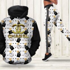 Chanel Perfume Hoodie Leggings Luxury Brand Clothing Clothes Outfit For Women - AF+DDK-00274667