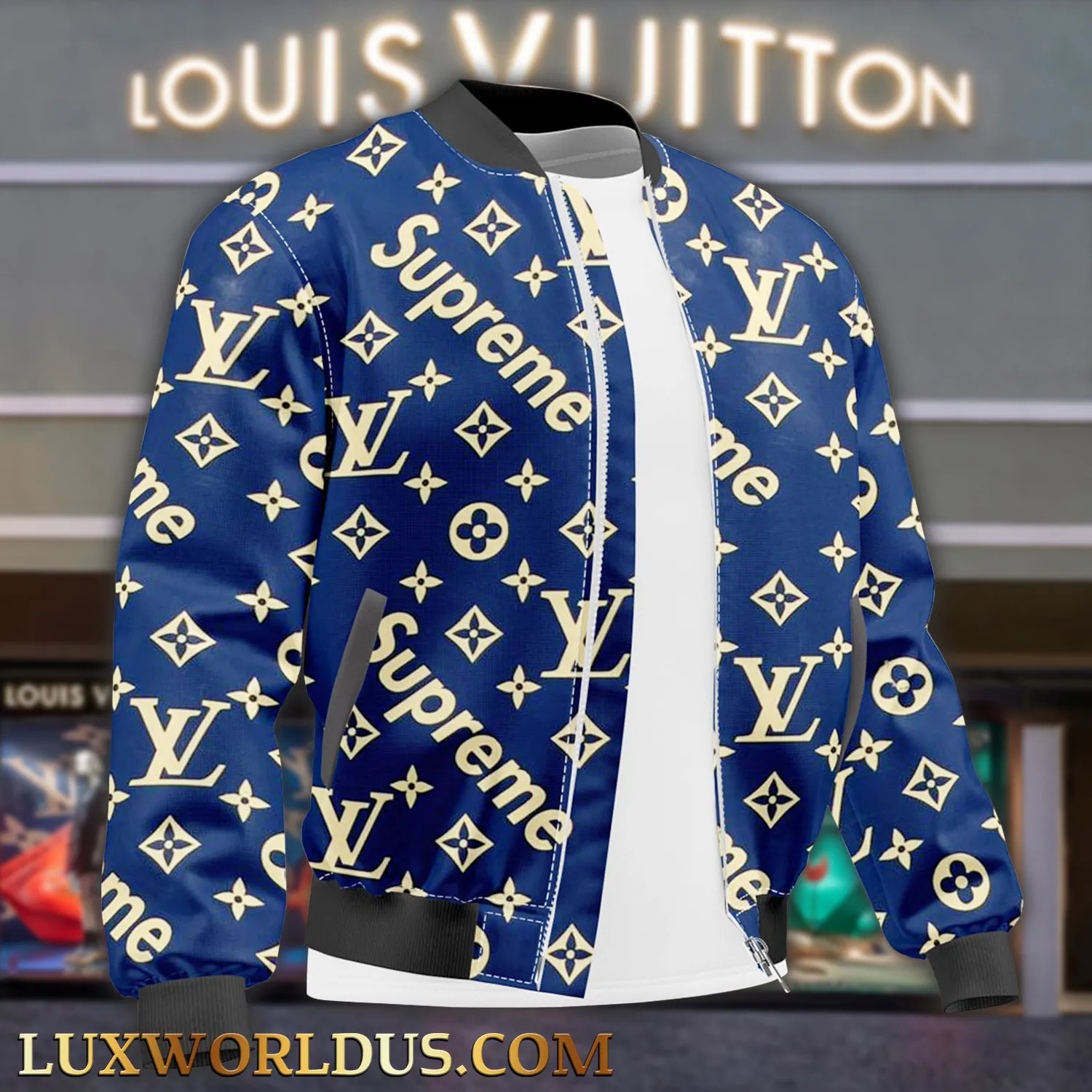 NEW Arrival LOUIS VUITTON Premium JACKET For Men Women 2025 LUX-JK-LV1368910