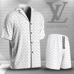 LOUIS VUITTON Limited Edition Hawaiian Shirt & Shorts LUX-CY+STK-VS00KHLUOKGG