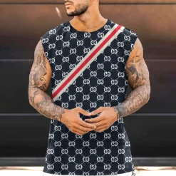 GUCCI Limited Edition Tanktop For Men 2025 LUX-MXBX-0HZEGQLFC
