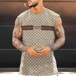 GUCCI Limited Edition Tanktop For Men 2025 LUX-MXBX-0CNJIKJVU