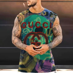 GUCCI Limited Edition Tanktop For Men 2025 LUX-MXBX-0NDFBNT70