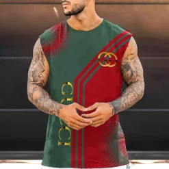 GUCCI Limited Edition Tanktop For Men 2025 LUX-MXBX-0FTYDWCP3
