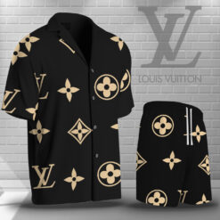 LOUIS VUITTON Limited Edition Hawaiian Shirt & Shorts LUX-CY+STK-VS0029KJGSVE