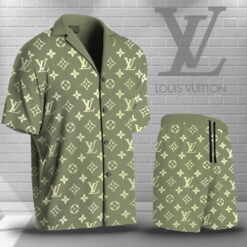 LOUIS VUITTON Limited Edition Hawaiian Shirt & Shorts LUX-CY+STK-VS001SXVWKTK