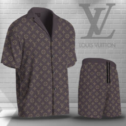 LOUIS VUITTON Limited Edition Hawaiian Shirt & Shorts LUX-CY+STK-VS000B6Z9SUD