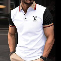 NEW Arrival LOUIS VUITTON Polo Shirt For MEN 2024 MRS-PO-LV136811