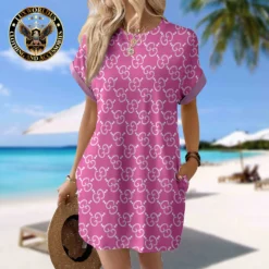 GUCCI Premium Short Sleeve Pocket Dress 💖 Summer 2024 LUX-CJX1-0000MS9LXR38