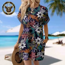 GUCCI Premium Short Sleeve Pocket Dress 💖 Summer 2024 LUX-CJX1-00001VIVBQG5