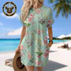 GUCCI Premium Short Sleeve Pocket Dress 💖 Summer 2024 LUX-CJX1-0000NOHR6OUI