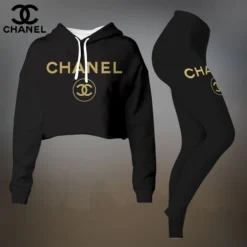 CHANEL Premium Cropped Hoodie Leggings Set  LUX-CRF+DDK-WJHXNMYN
