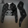 CHANEL Premium Cropped Hoodie Leggings Set  LUX-CRF+DDK-HWIUXY2V