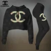 CHANEL Premium Cropped Hoodie Leggings Set  LUX-CRF+DDK-IPXY4PWW