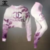 CHANEL Premium Cropped Hoodie Leggings Set  LUX-CRF+DDK-AHP7EXL1