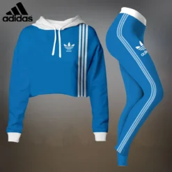 ADIDAS Premium Cropped Hoodie Leggings Set  LUX-CRF+DDK-SW6OITYP