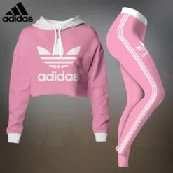 ADIDAS Premium Cropped Hoodie Leggings Set  LUX-CRF+DDK-SMHTEQAO
