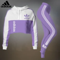 ADIDAS Premium Cropped Hoodie Leggings Set  LUX-CRF+DDK-JDITTCEO