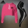 ADIDAS Premium Cropped Hoodie Leggings Set  LUX-CRF+DDK-UPWPXRXQ
