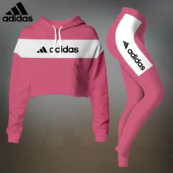 ADIDAS Premium Cropped Hoodie Leggings Set  LUX-CRF+DDK-9IPLLOYR